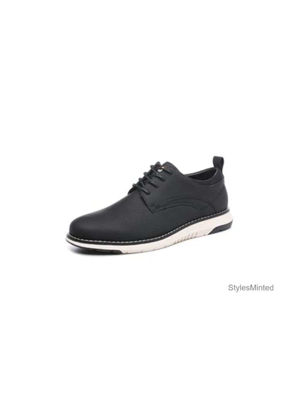 Mens Oxford Dress Casual Shoes Lace-Up TPR Outsole Business Wedding